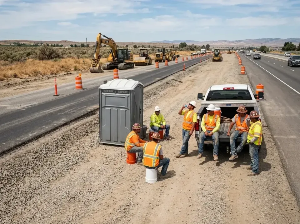 highway-road-construction-crew-007 — frequently asked questions, Porta Potty and Restroom Rentals in Old Hill, CT